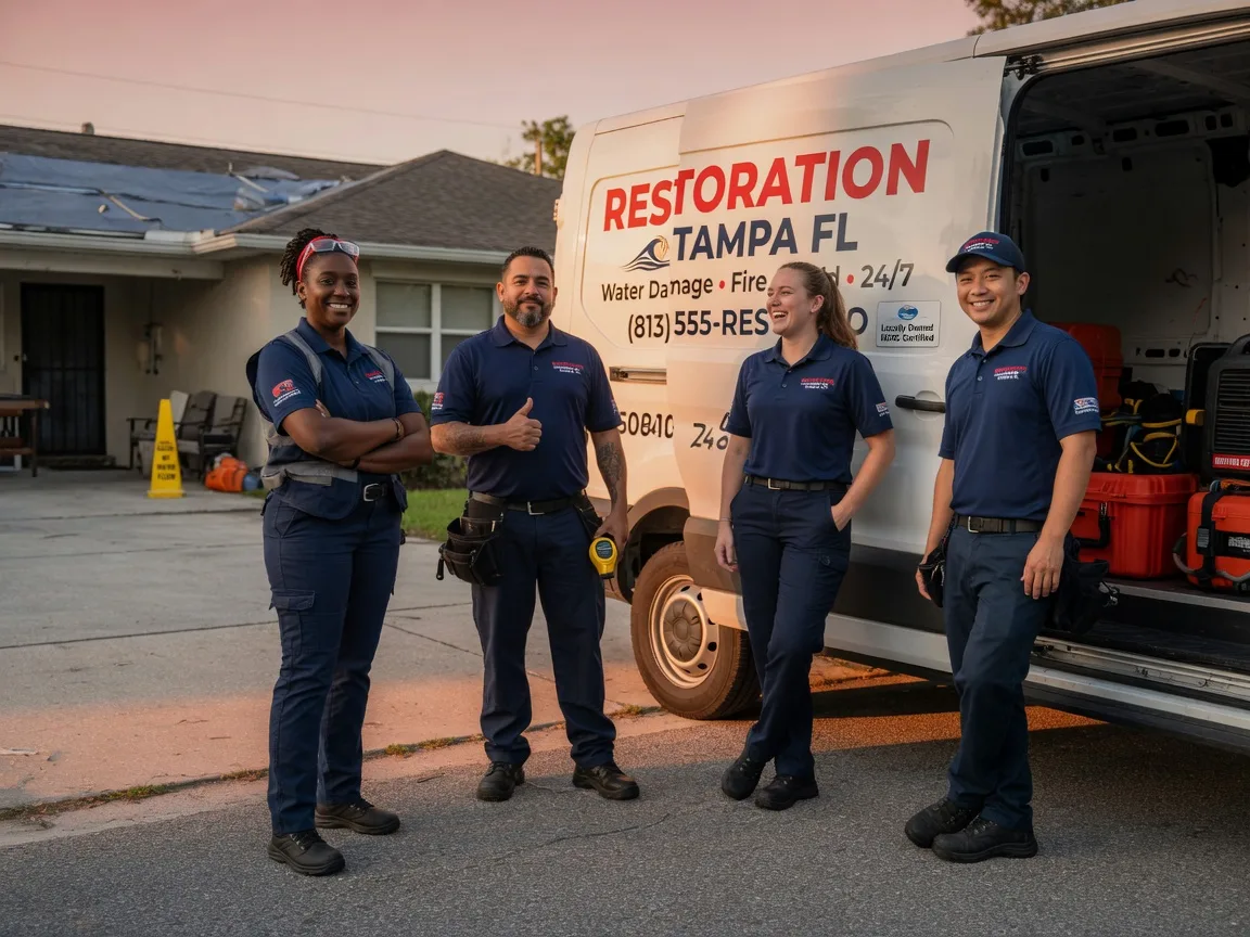 Water Damage Restoration company in Sharon, WI
